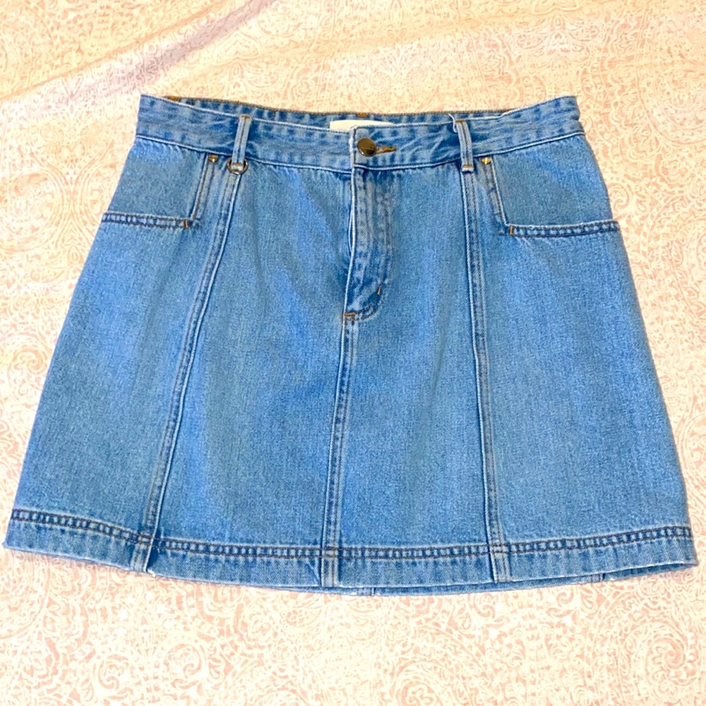 Denim skirt